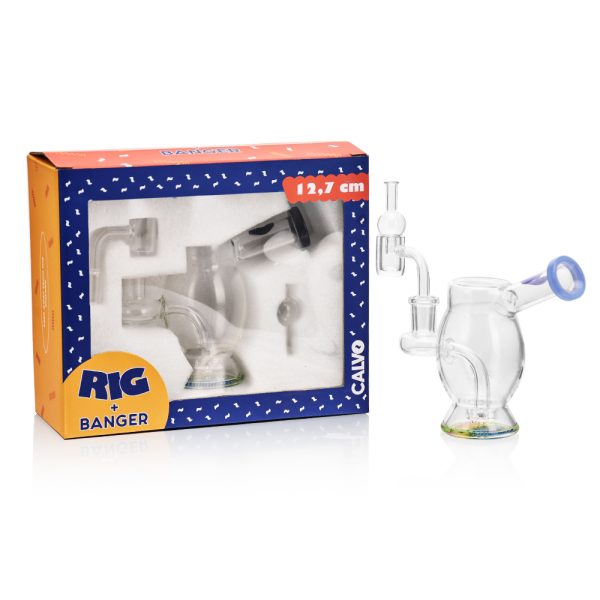 WAX SET – BUBBLE RIG + BANGER + CARB CAP GREEN - Image 2