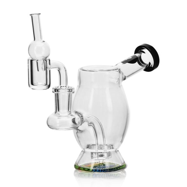 WAX SET – BUBBLE RIG + BANGER + CARB CAP BLACK