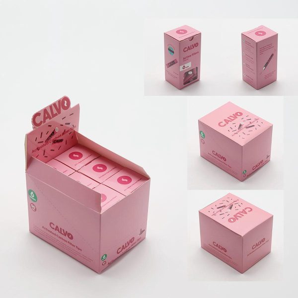 ACTIVE FILTER CALVO PINK – 50 FILTERS PER BOX – 6 BOX PER DISPLAY - Image 3