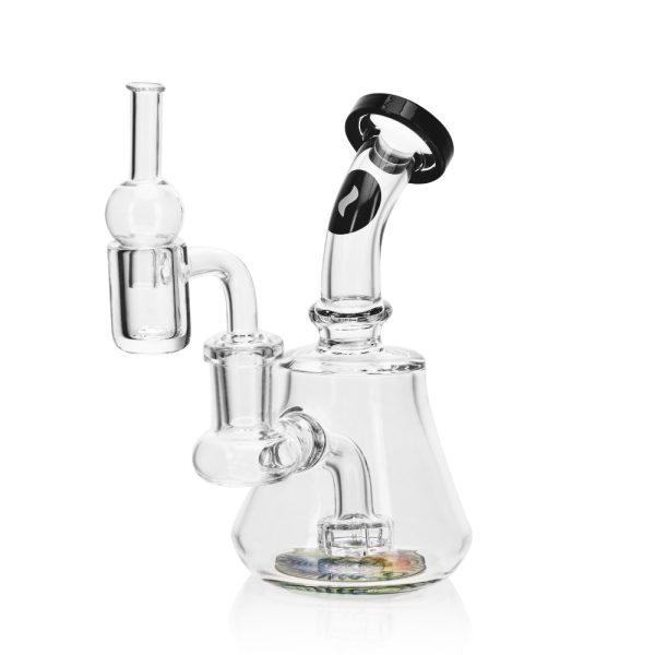 WAX SET – DAB RIG + BANGER + CARB CAP BLACK