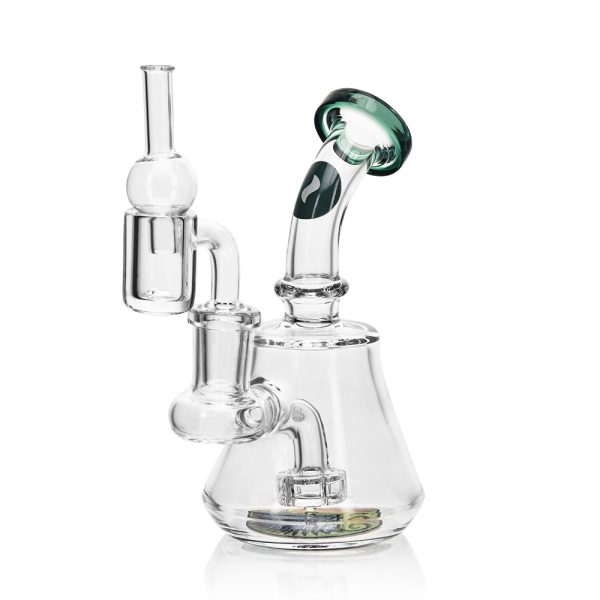 WAX SET – DAB RIG + BANGER + CARB CAP TEAL