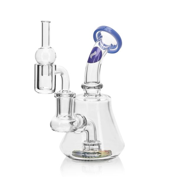 WAX SET – DAB RIG + BANGER + CARB CAP BLUE